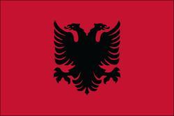 Albania 3x5 Flag