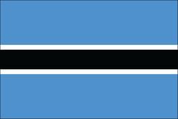 Botswana 3x5 Flag