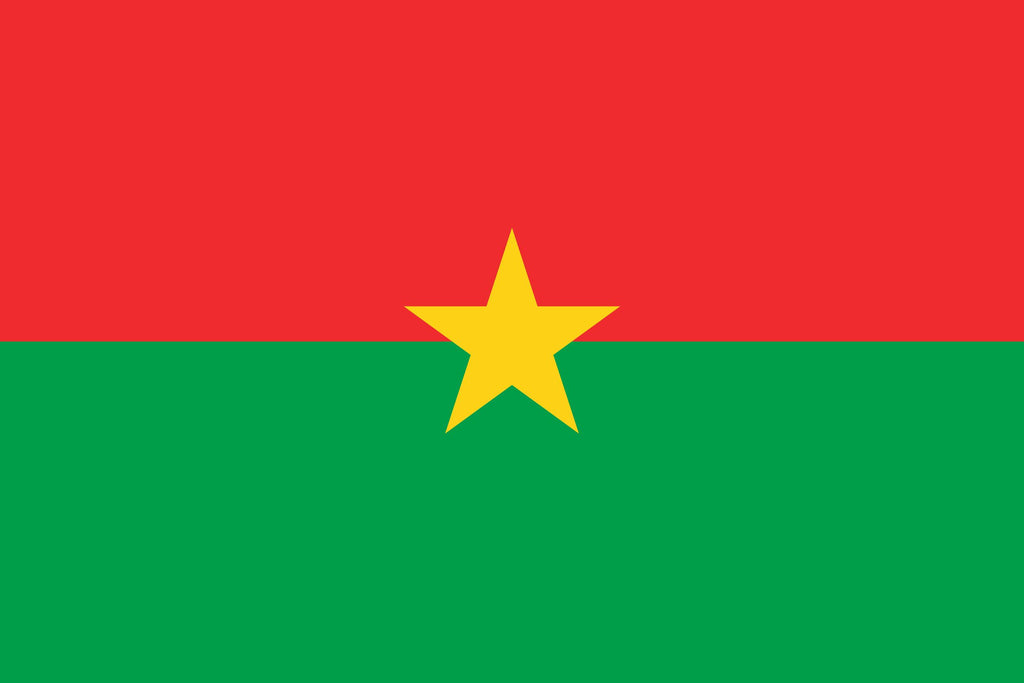 Burkina Faso 3x5 Flag