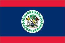 Belize 3x5 Flag