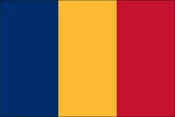 Chad 3x5 Flag