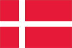 Denmark 3x5 Flag