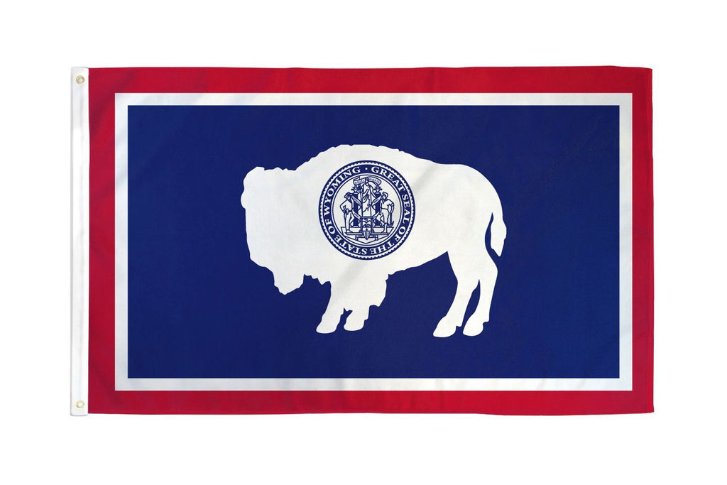 Wyoming 3x5 Flag