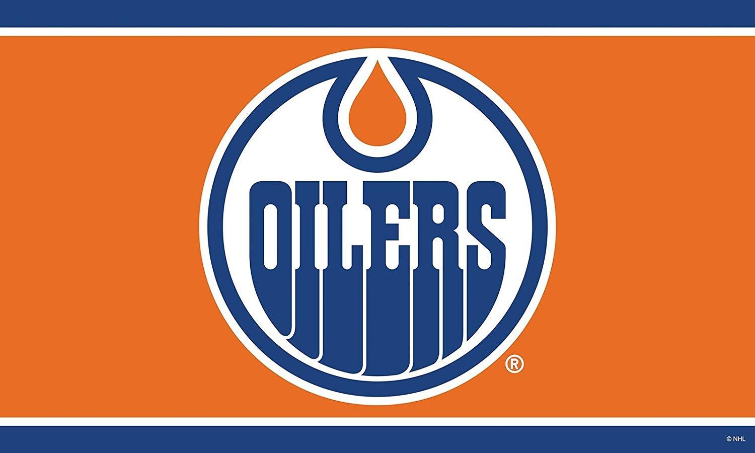 Edmonton Oilers Tie Dye Design 3' x 5' Banner Flag by Rico Industries