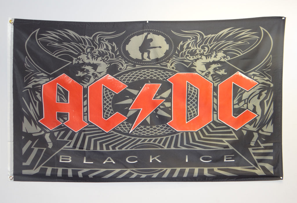 ACDC- Black Ice 3'x5' Flags