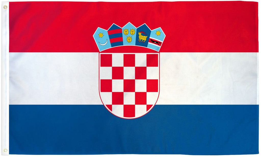 Croatia 4.5'x9' Flag