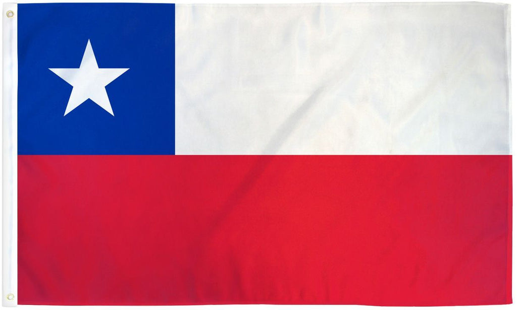 Chile 4.5'x9' Flag