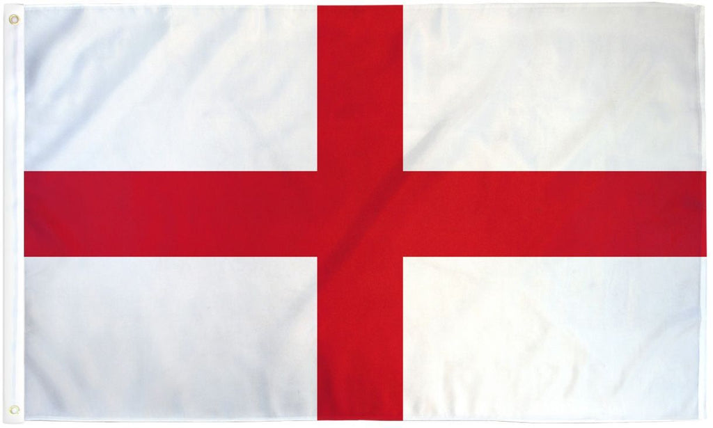 England 4.5'x9' Flag