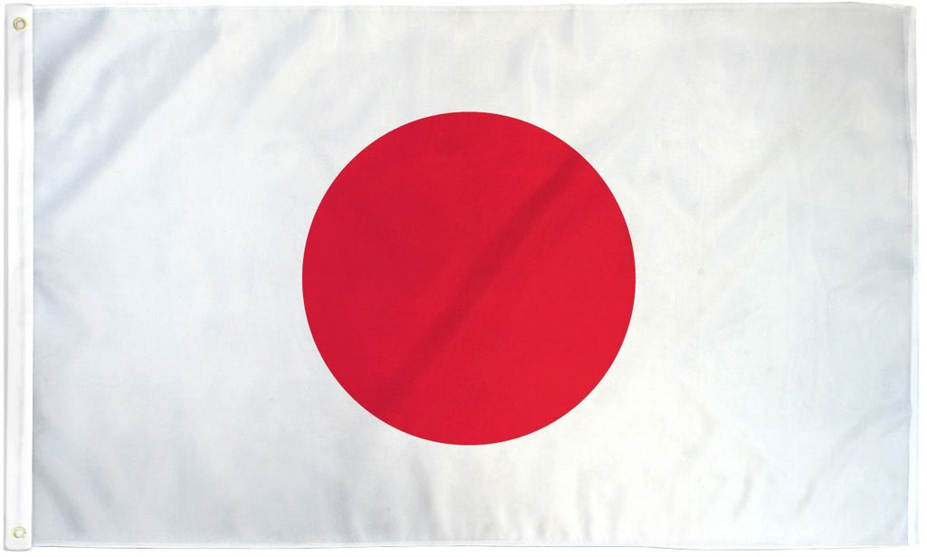 Japan 4.5'x9' Flag