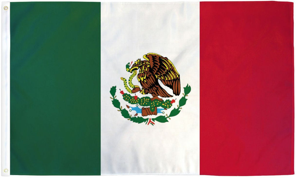 Mexico 4.5'x9' Flag
