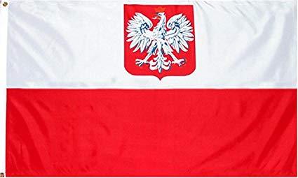 Poland 4.5'x9' Flag