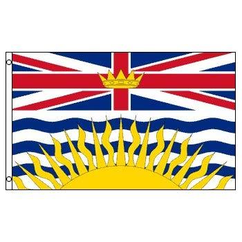 British Columbia 2'x3' Flags