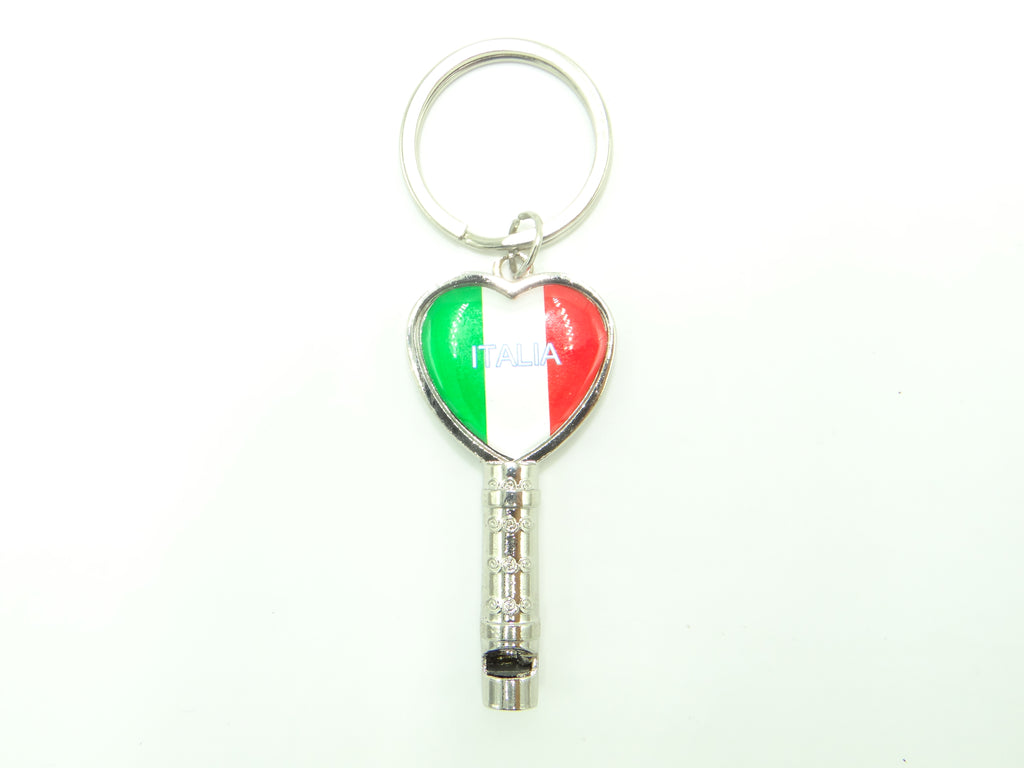 Italy Whistle Keychain