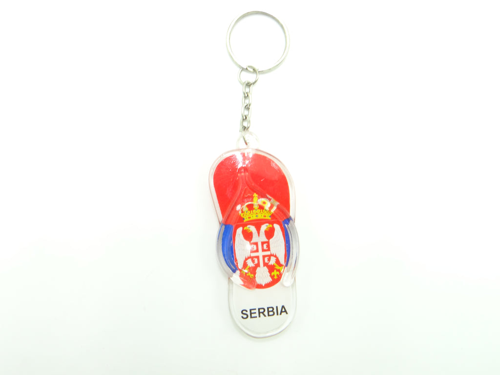 Serbia Sandal Keychain