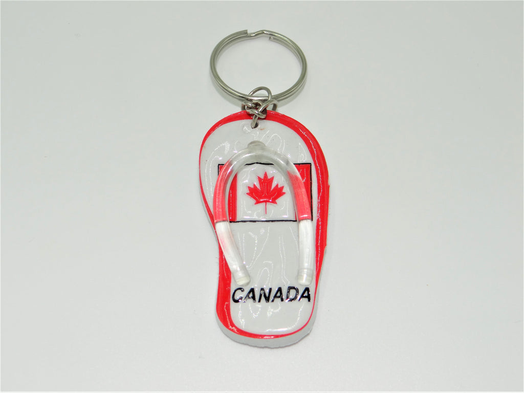 Canada Sandal Keychain