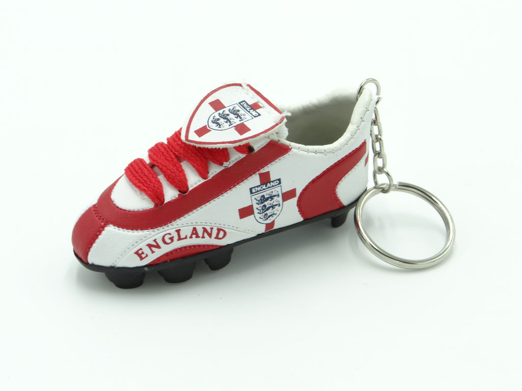 England - Red  Boot Keychain