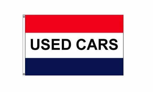 Used Cars 3'x5' Flags
