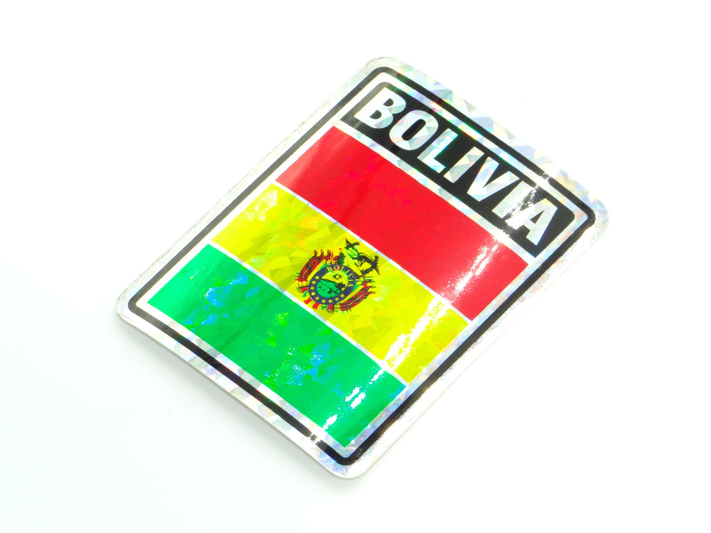Bolivia 3"x4" Sticker