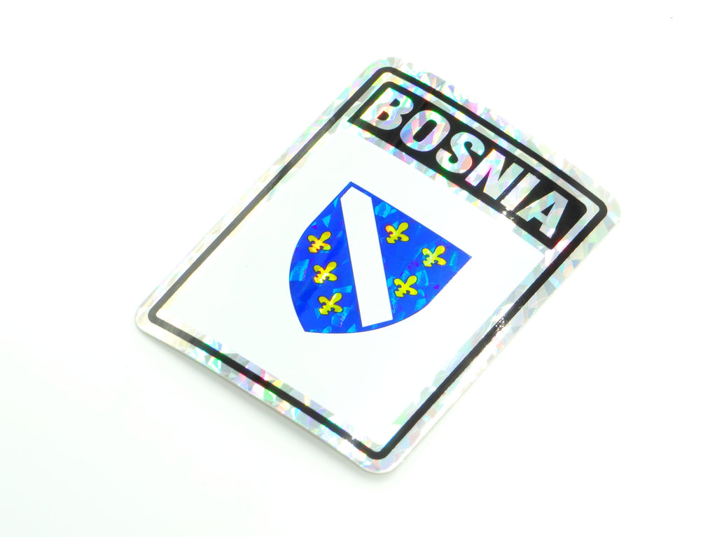Bosnia 3"x4" Sticker