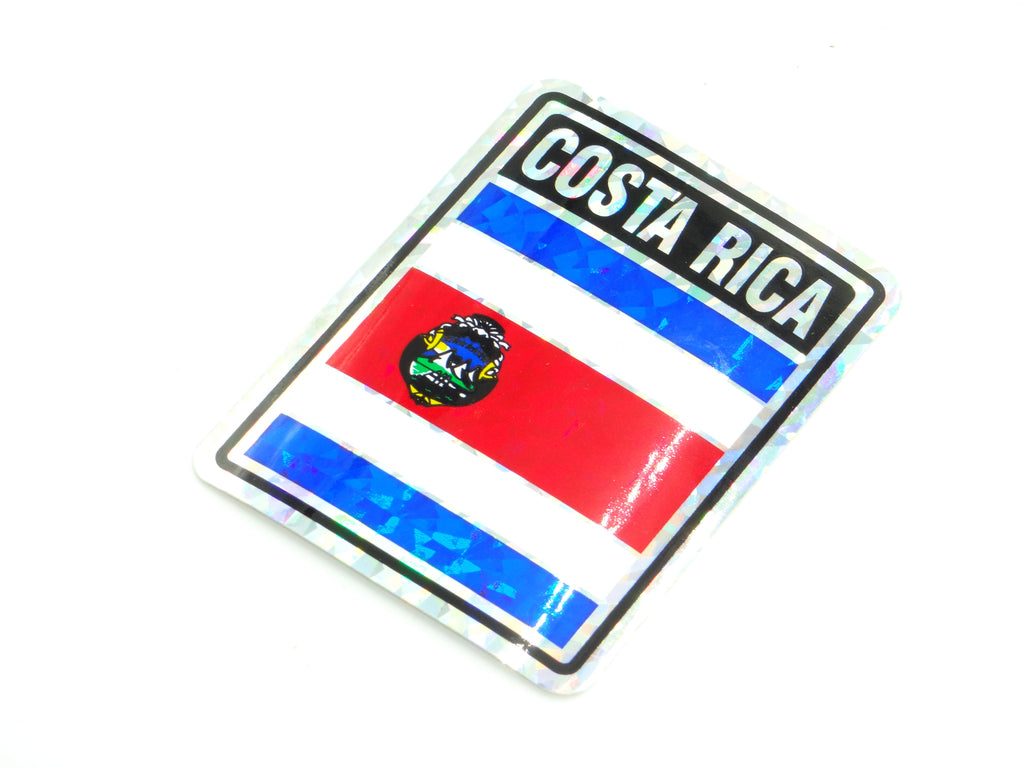 Costa Rica 3"x4" Sticker