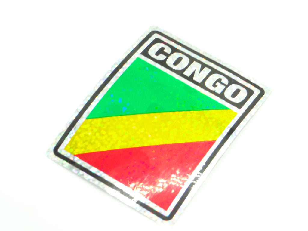 Congo 3"x4" Sticker