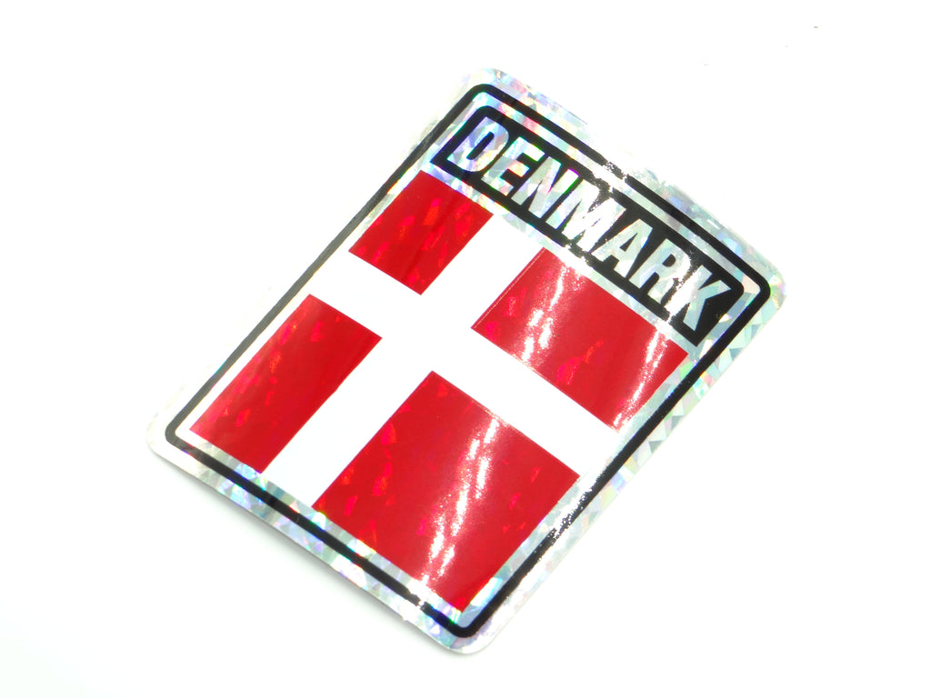 Denmark 3"x4" Sticker