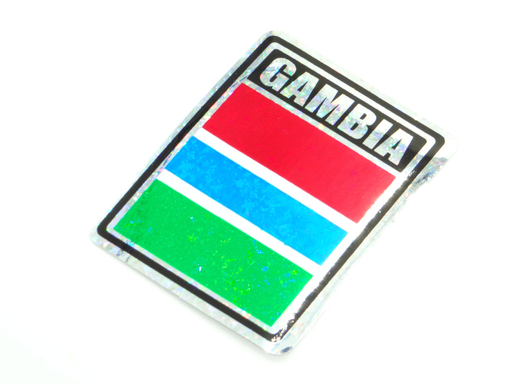 Gambia 3"x4" Sticker