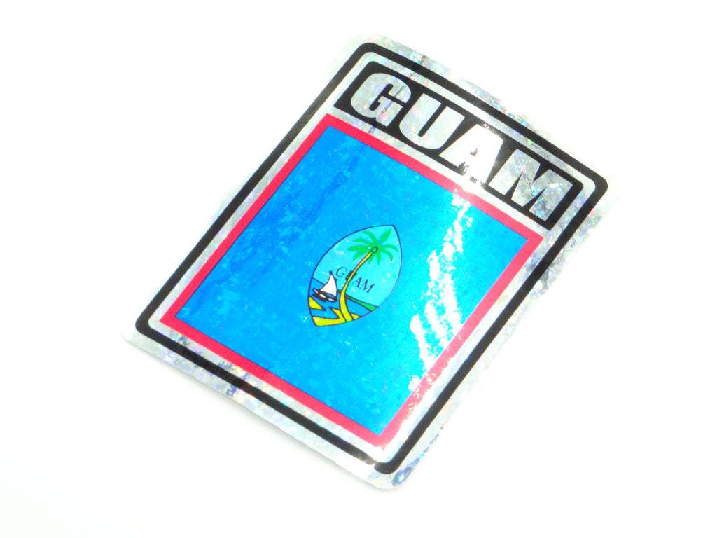 Guam 3"x4" Sticker