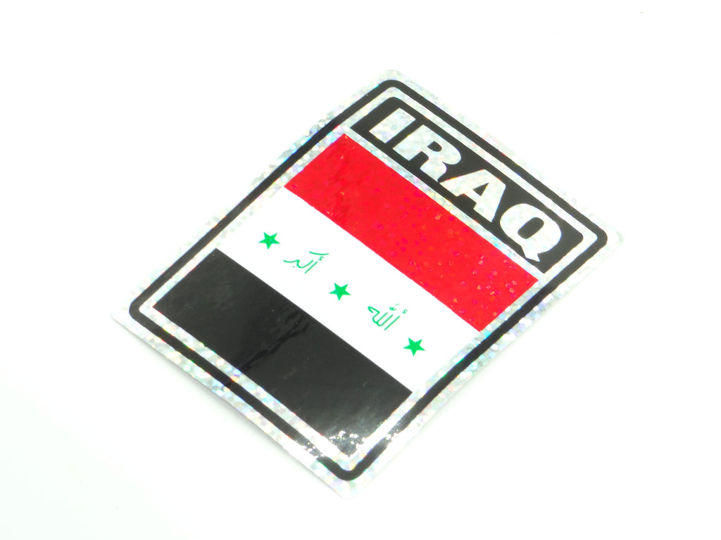 Iraq 3"x4" Sticker