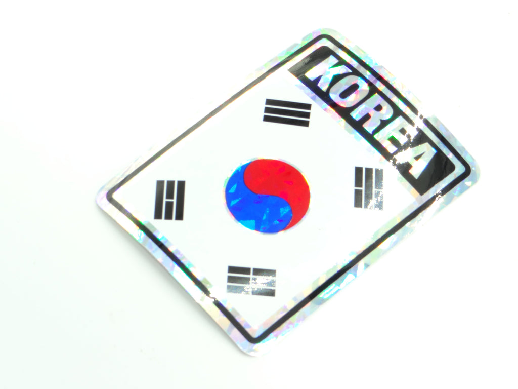Korea South 3"x4" Sticker