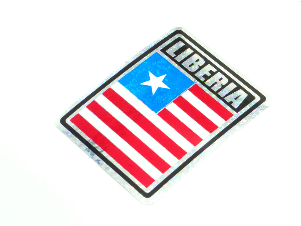 Liberia 3"x4" Sticker