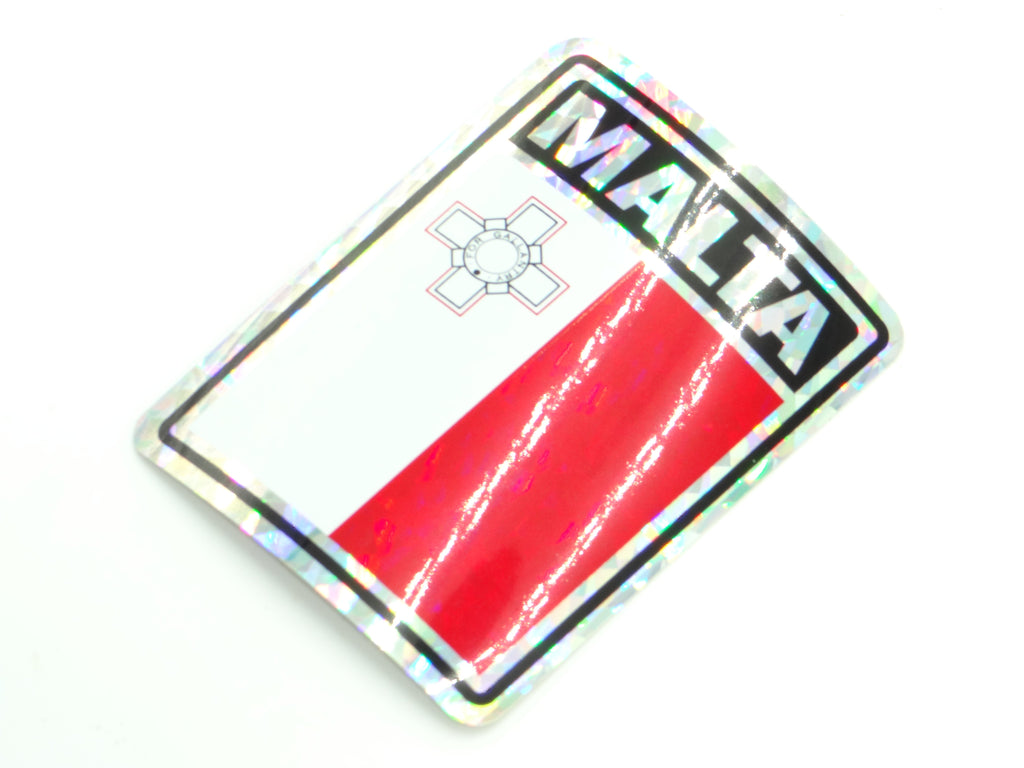 Malta 3"x4" Sticker