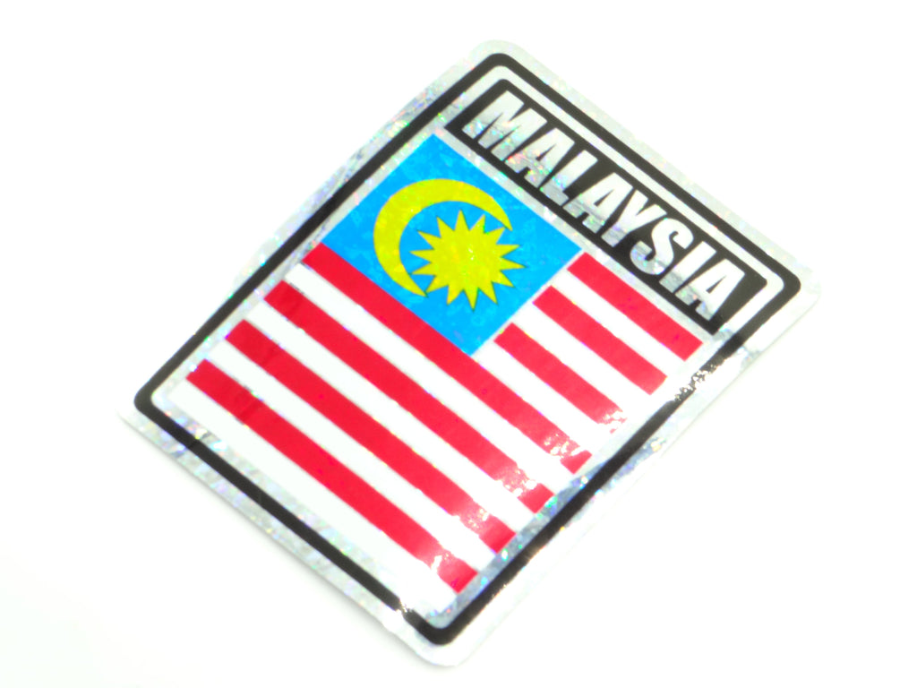 Malaysia 3"x4" Sticker