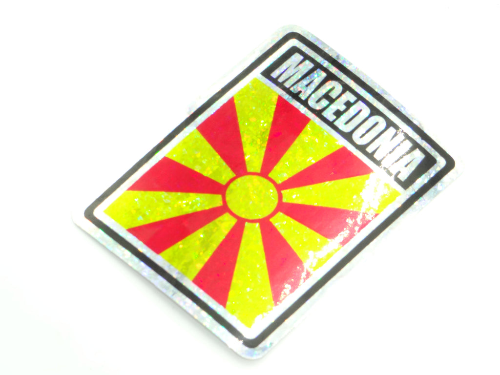 Macedonia 3"x4" Sticker