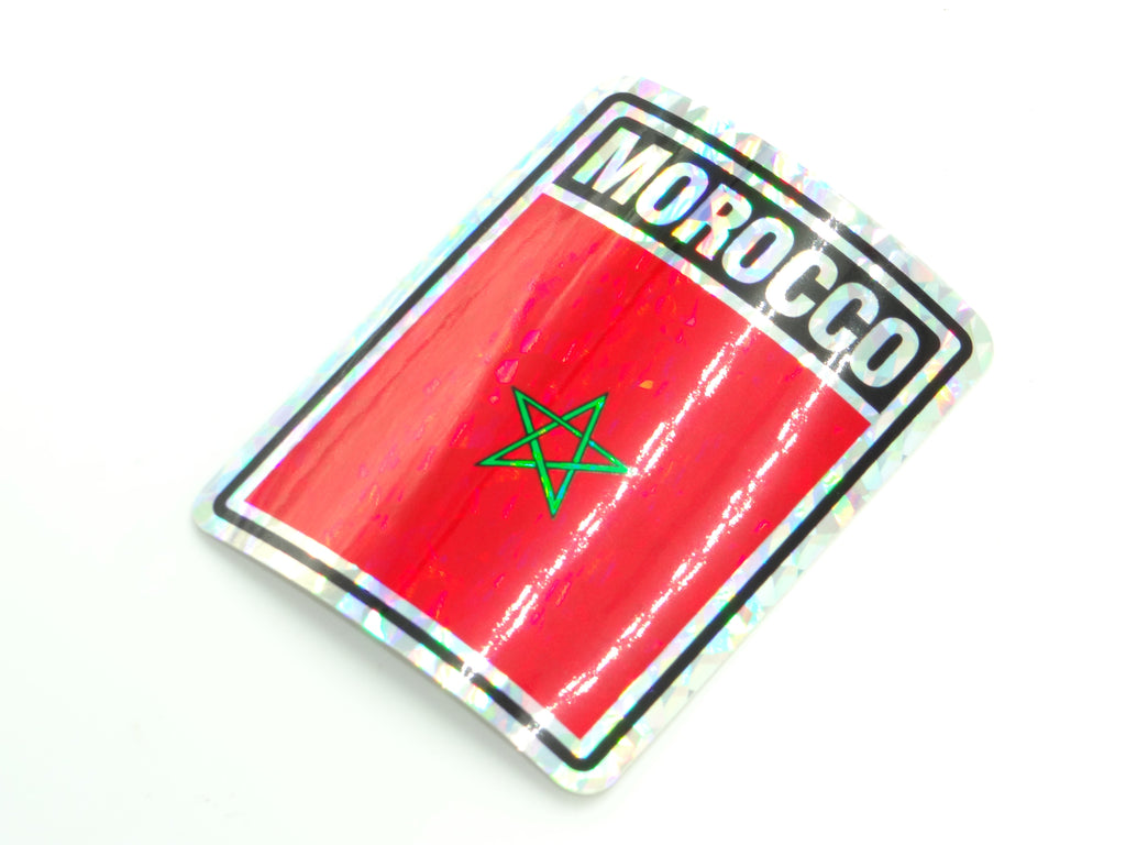 Morocco 3"x4" Sticker