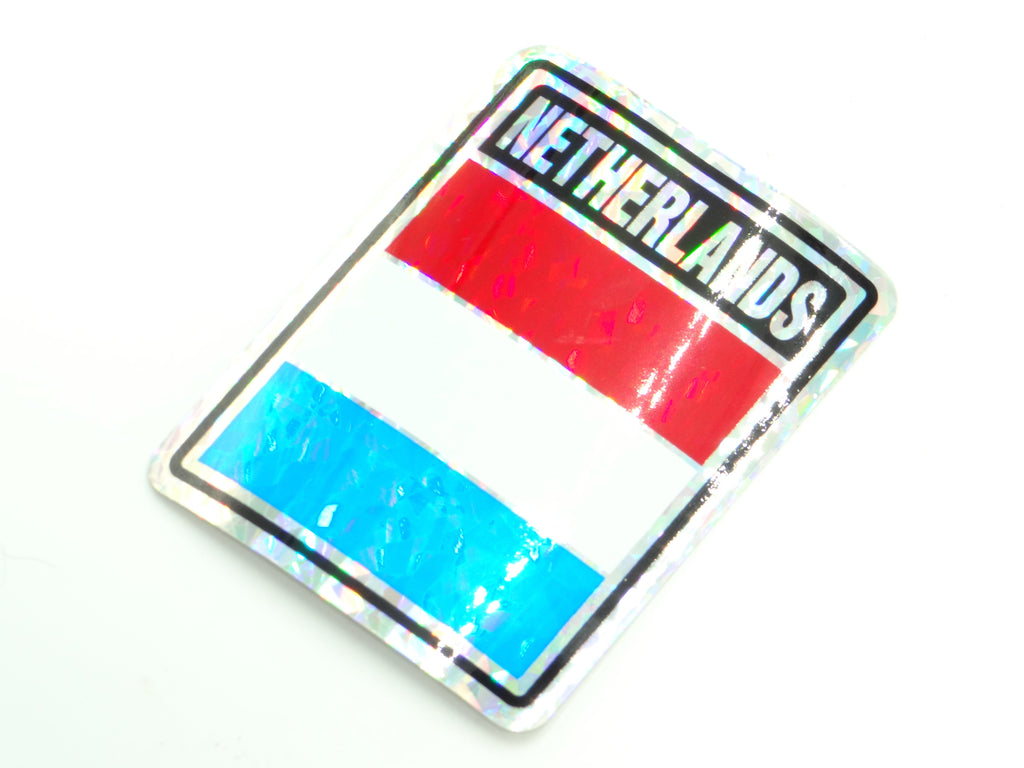 Netherlands 3"x4" Sticker