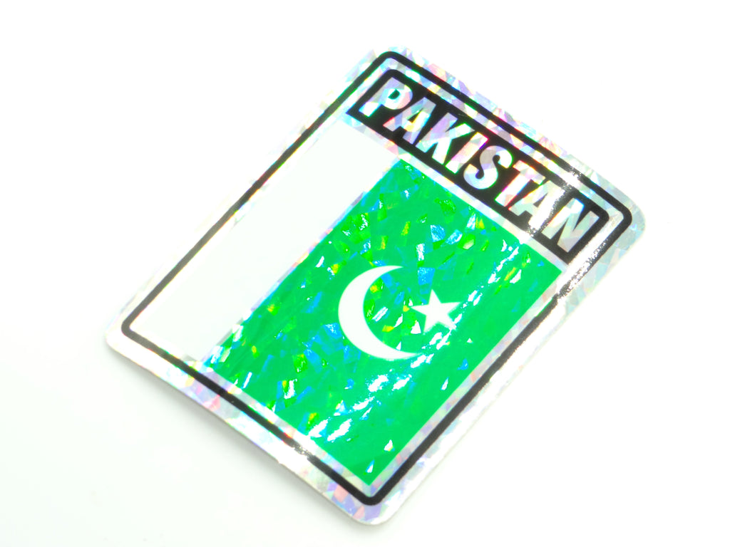 Pakistan 3"x4" Sticker