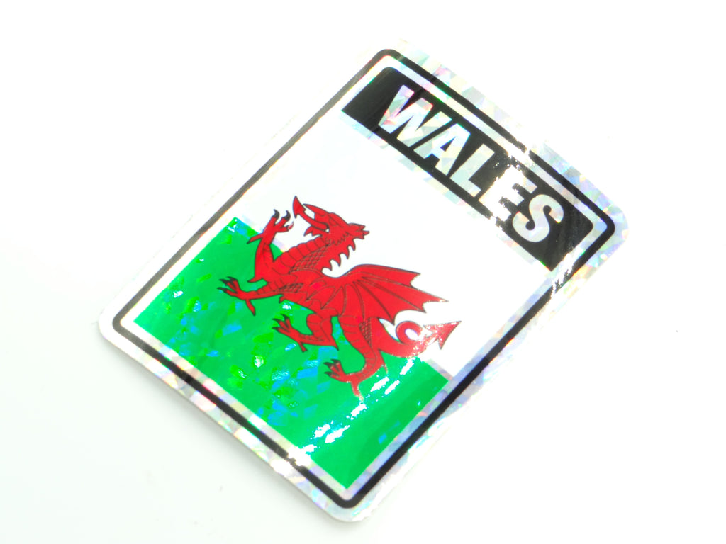 Wales 3"x4" Sticker