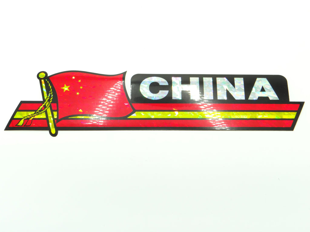 China Bumper Sticker
