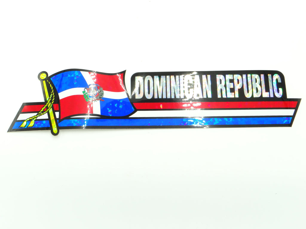 Dominican Republic Bumper Sticker