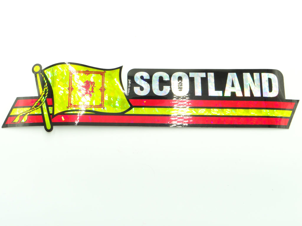 Scotland Yellow Bumper Sticker