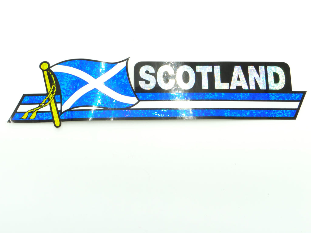 Scotland Blue Bumper Sticker