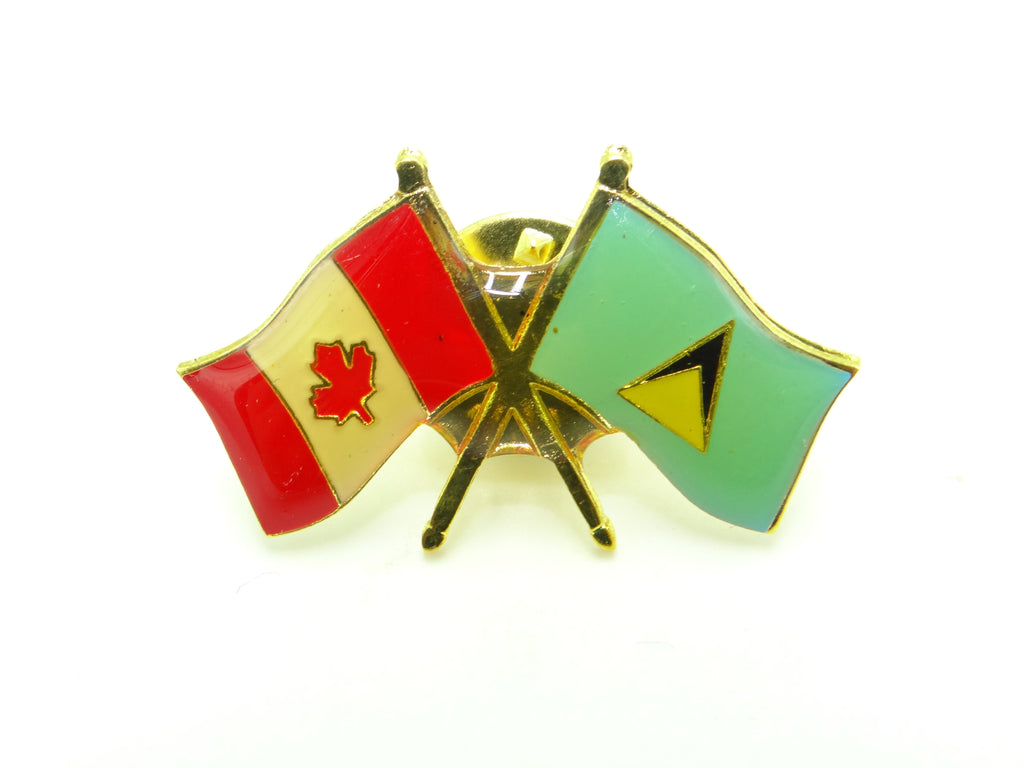 St. Lucia Friendship Pin