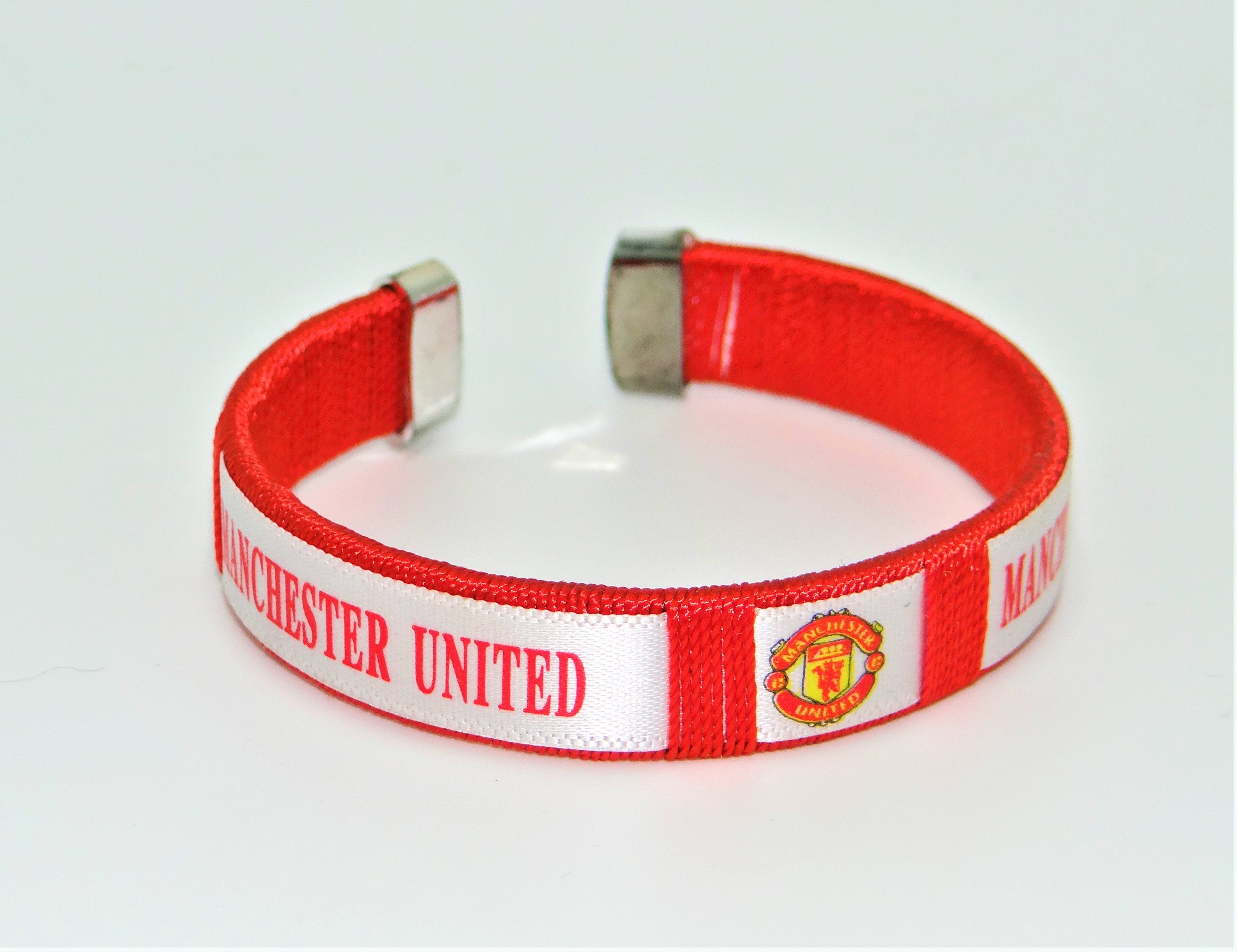 Manchester United Bracelet  Bracelets Etsy Knot bracelet