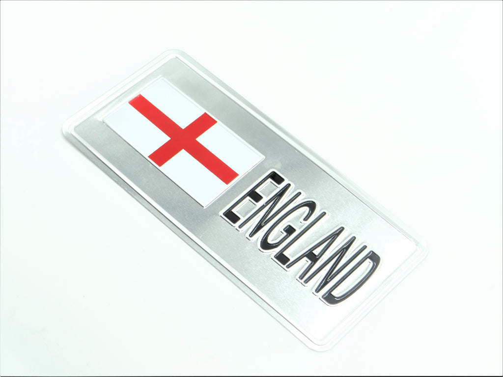 England Plate Sticker