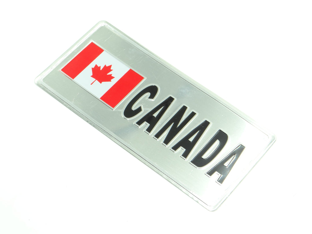 Canada-Flag Plate Sticker