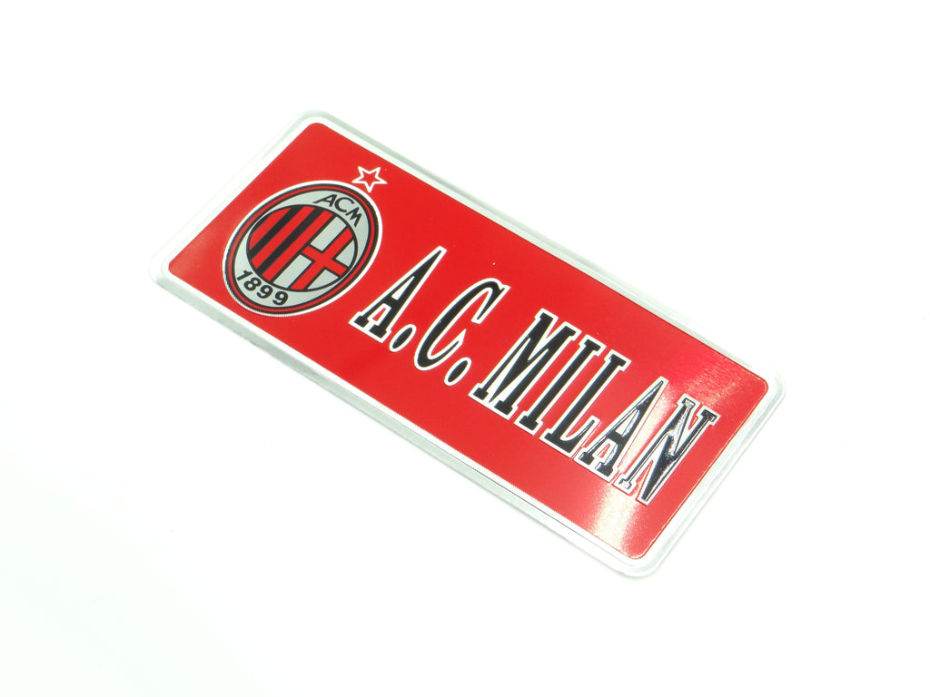 A.C. Milan Plate Sticker