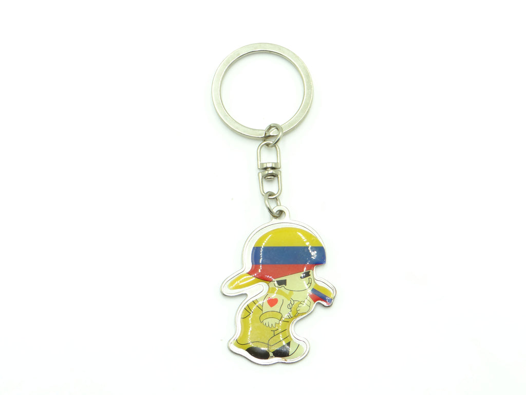 Colombia Boy Keychain