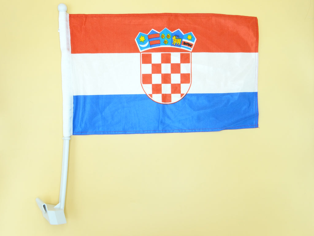 Croatia Car Flag