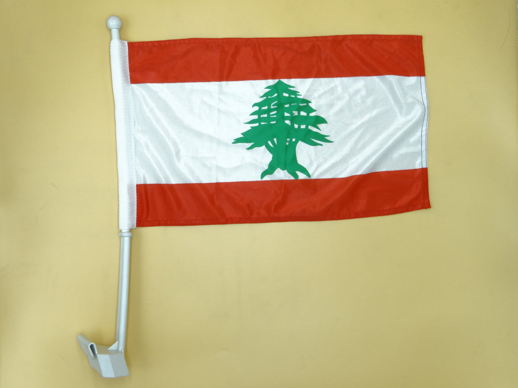 Lebanon Car Flag